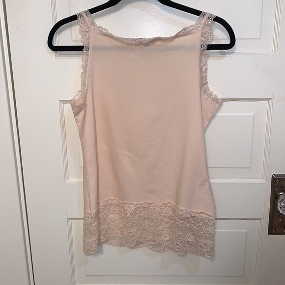 Sundance Delicate Lace V Neck Elan Tank Sz M Petite - Picture 7 of 13